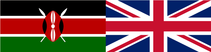 UK Kenya Flag